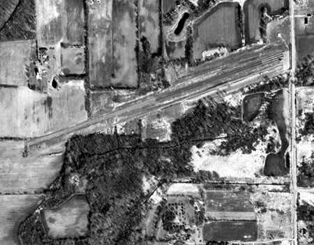Lapeer Dragway - Aerial Photo